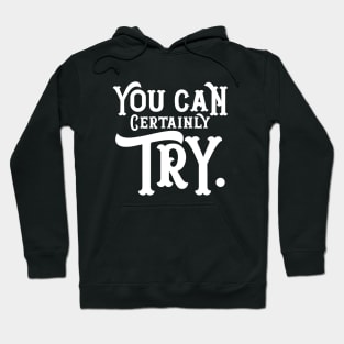 Game Master You Can Certainly Try TRPG Tabletop RPG Gaming Addict Hoodie